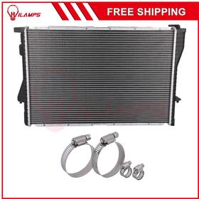 Hilamps 12824206 For 97-98 Bmw 528i 540i 740i 850ci With Universal Oil Hose Clamps Kit Radiator