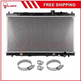 Hilamps 12824209 For 94-01 Acura Integra 1.8l With Universal Oil Hose Clamps Kit Cu1741 Radiator