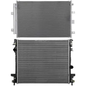 13527455 Hilamps Ac Condenser Cooling Kit And Aluminum Radiator For 2019 2020 2021 Ford Edge 13527455 Hilamps Ac Condenser Cooling Kit And Aluminum Radiator For 2019 2020 2021 Ford Edge