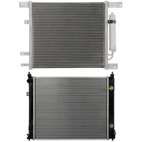 13527578 Hilamps Ac Condenser Cooling Kit And Aluminum Radiator For 2012-2018 2019 Nissan Versa 13527578 Hilamps Ac Condenser Cooling Kit And Aluminum Radiator For 2012-2018 2019 Nissan Versa