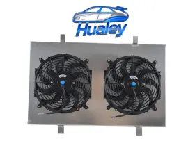 21460-cn000 Hualey Aluminum Radiator Shroud Fan For 2003 04 05 06 07-2012 Nissan Presage U31 2.5l
