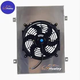 8010785 Hualey Aluminum Shroud Fan For Pontiac Sunbird 1986-1994 Agility Engine 87 88 89 90