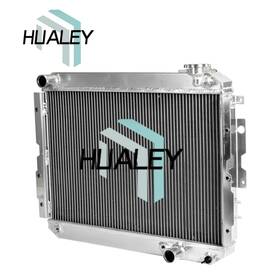 Hualey An67305-1 3row Aluminum Radiator Fits 1981-1990 Toyota Land Cruiser Fj65 Fj60 4.0l 4.2l L6
