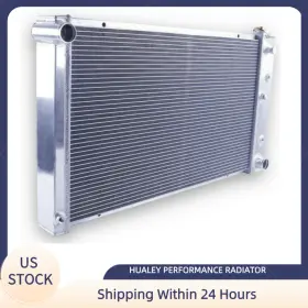 C10-c35 Hualey Cc161 For Chevy 1970-1977 Monte Carlo/1971-1979 Impala Caprice Radiator Alu 161
