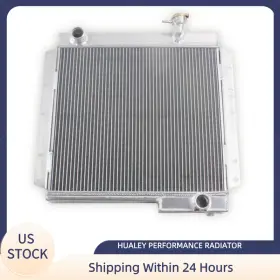 Hualey Fj40 For 1960-1984 Toyota Land Cruiser Fj45 3.9 4.2 L6 Radiator Manual Aluminum