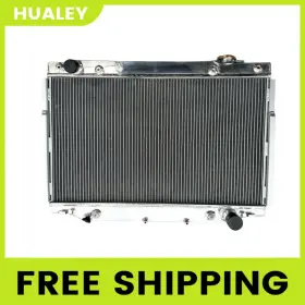 Hualey Lx450 4.5l Aluminum Radiator For 1993-1997 Toyota Land Cruiser Lexus 1994 1996