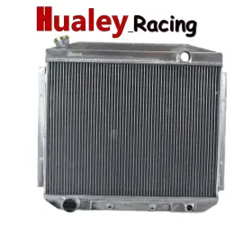 An57262-1 Hualey-racing For 1957-59 Ford Fairlane Ranchero Edsel Mercury V8 3 Row Full Aluminum Radiator