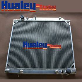 Hualey Radiator-677 2row Aluminum Radiator For 1994-2005 Mitsubishi Dellca Space Gear 2.5 2.8 At/mt