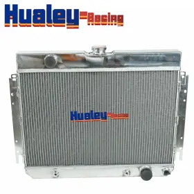 197y3-us Hualy 3row 52mm Aluminum Radiator For 1963-1968 Chevy Impala L6 V8/1964-1967 Ei Camino