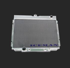 Iceman Ic379 3 Rows 1967 68 69-73 Ford Mustang Mercury Comet 24 Inch Wide Core Aluminum Radiator