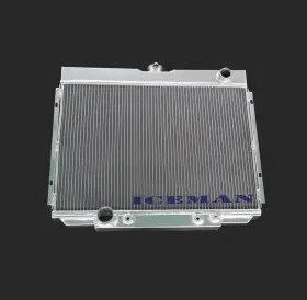 Ic379 Iceman 3 Rows 1967 68 69-73 Ford Mustang Mercury Comet 24 Inch Wide Core Aluminum Radiator