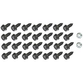 Inline Tube Inl14762 Core Support Hardware Kit Horn Headlight Bucket 1966-67 Oldsmobile Cutlass 30pc