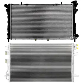 13788369 Issecondery Radiator And Condenser Cooling Kit For 2005-2007 Chrysler Voyager Dodge Caravan