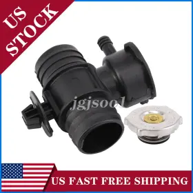52028974aa Jgjsoo1 Coolant Neck Radiator Hose Connector And Cap For Jeep Compass Patriot Dodge Jouney