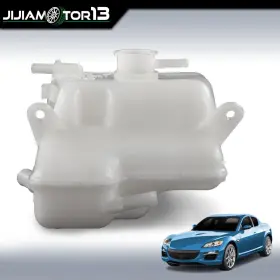 Jijia063006 Jijiamotor13 Radiator Coolant Overflow Tank Reservoir With Sensor Fit For 2004-2011 Mazda Rx-8