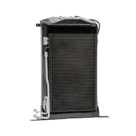 4-3739-0-2-a Johnsons Hot Rod Shop Radiator 1937-39 Fits Ford Car Standard