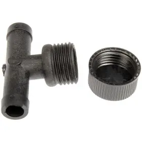 Alx-pau-mm-47121-cl360a50 Karparts360 Radiator Flush Tee With Cap Garden Hose Fitting All Cooling System Compatibility