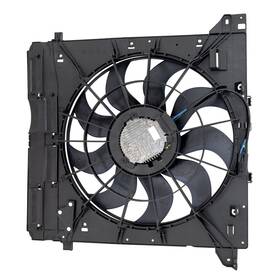 Karparts360 Llx-fo3115232-cl360a70 For Ford Explorer 2020-2022 Radiator And Condenser Fan With One Big 2.3l L4