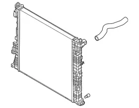 25310-p0000 Kia Genuine Radiator Assembly