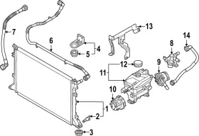 253e0-cv200 Kia Genuine Radiator