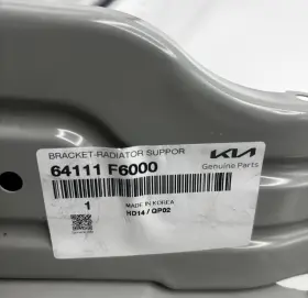 64111-f6000 Kia Genuine Parts 64111 F6000 Bracket Radiator Suppor
