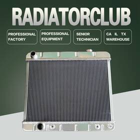 Kks Motor Sports 501457011330 3 Row Aluminum Radiator For 61-65 Cadillac Deville Eldorado Series 62 V8