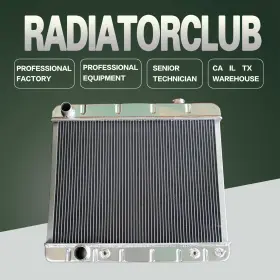 Kks Motor Sports 501457011330 3 Row Aluminum Radiator For 61-65 Cadillac Deville Eldorado Series 62 V8
