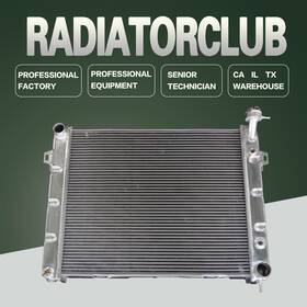 Kks Motor Sports 525560842971 3 Row Aluminum Radiator For 93-97 Jeep Grand Cherokee Se Laredo Limited V8