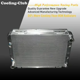 Kks Motor Sports 705429457380 Fit 60-63 Ford Galaxie 500 Xl Club Victoria L6 V8 3 Row Aluminum Radiator
