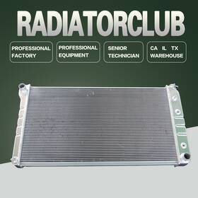 Kks Motor Sports Cc774 Kks774 3 Row Aluminum Radiator For 89-91 Chevy/gmc R/v Series 2500 3500 34 Inch W Core
