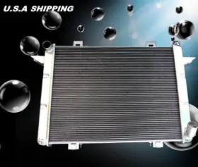 Dc1198 Kks Motor Sports Stamped Tank 3 Row Radiator For 1989 93 Dodge D/w Series 350 250 5.9l Diesel