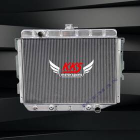 Kks Motor Sports Kks374 3row Aluminum Radiator For 1968-1974 Dodge Charger Plymouth Mopar Small Block V8
