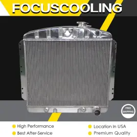 Kks4954 Kks Motor Sports Stamped Tank 3 Rows Radiator For 1949 50 51 52 53 1954 Chevy Cars Pickup V8