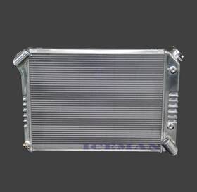 Kks Motor Sports Kks615 Stamped 3 Row Aluminum Radiator Fit 1966 67 68 Chevy Corvette 7.0l V8gas