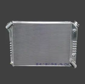 Kks615 Kks Motor Sports Stamped 3 Row Aluminum Radiator Fit 1966 67 68 Chevy Corvette 7.0l V8gas