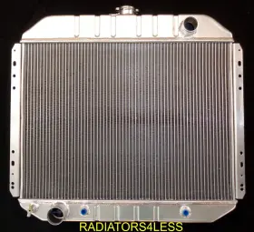 Rads433 Kks Motor Sports 3 Row All Aluminum Radiator 1966-1979 Ford Truck Pickup F-100 F-150 F-250 F-350