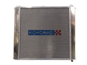 Hh060643n Koyo 53mm Nflow Aluminum Racing Radiator For 1989-91 Mazda Rx-7