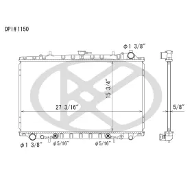 A1150 Koyorad Radiator For 90-96 Nissan 300zx