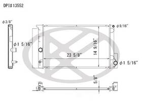 Koyorad A13552 Radiator Koyo