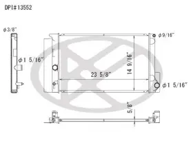 A13552 Koyorad Radiator Koyo