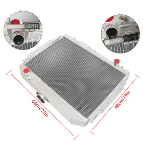 Law178044 Labwork 3row Aluminum Radiator For Amc Amx Ambassador/marlin/rambler 1958-1974