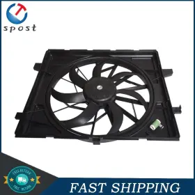 55037992ad Labworkmoto Sst128972t Radiator Cooling Fan Assembly For 2014-2020 Jeep Grand Cherokee 3.0l