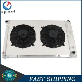 Sst187967t Labworkmoto For Chevy Blazer/jimmy 400ci/454ci V8 1973 1974-1978 3 Row Radiator Shroud Fan