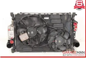 Bj328c607bd Land Rover 12-17 Range Evoque 2.0l Engine Radiator A/c Condenser Assembly Oem