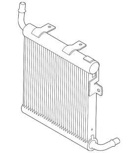 Lr092461 Land-rover Genuine Radiator