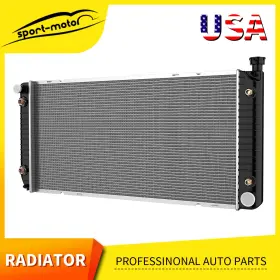 1693 Ledkingdomus 199449000242 Radiator For Chevy/gmc C1500 K1500 1996-1999 5.0l 1994-1999 5.7l Aluminum