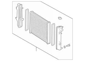 16400-50313 Lexus Genuine Radiator Assembly
