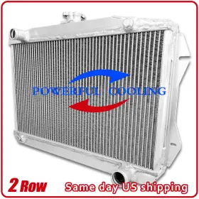 Limit Speed Star Radiator 1965-1968 1.7l All Aluminum Fit Sunbeam Alpine Series V I4 Mt 1966 1967