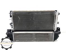 Lincoln G3g3-8c607 2017-2020 Continental 2.7l Radiator Condenser Cooling Fan Assembly Oem