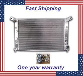 13301 Losangeles5252 Aluminum Radiator For 2011-2019 Chevy Gmc Silverado Sierra 2500hd / 3500hd